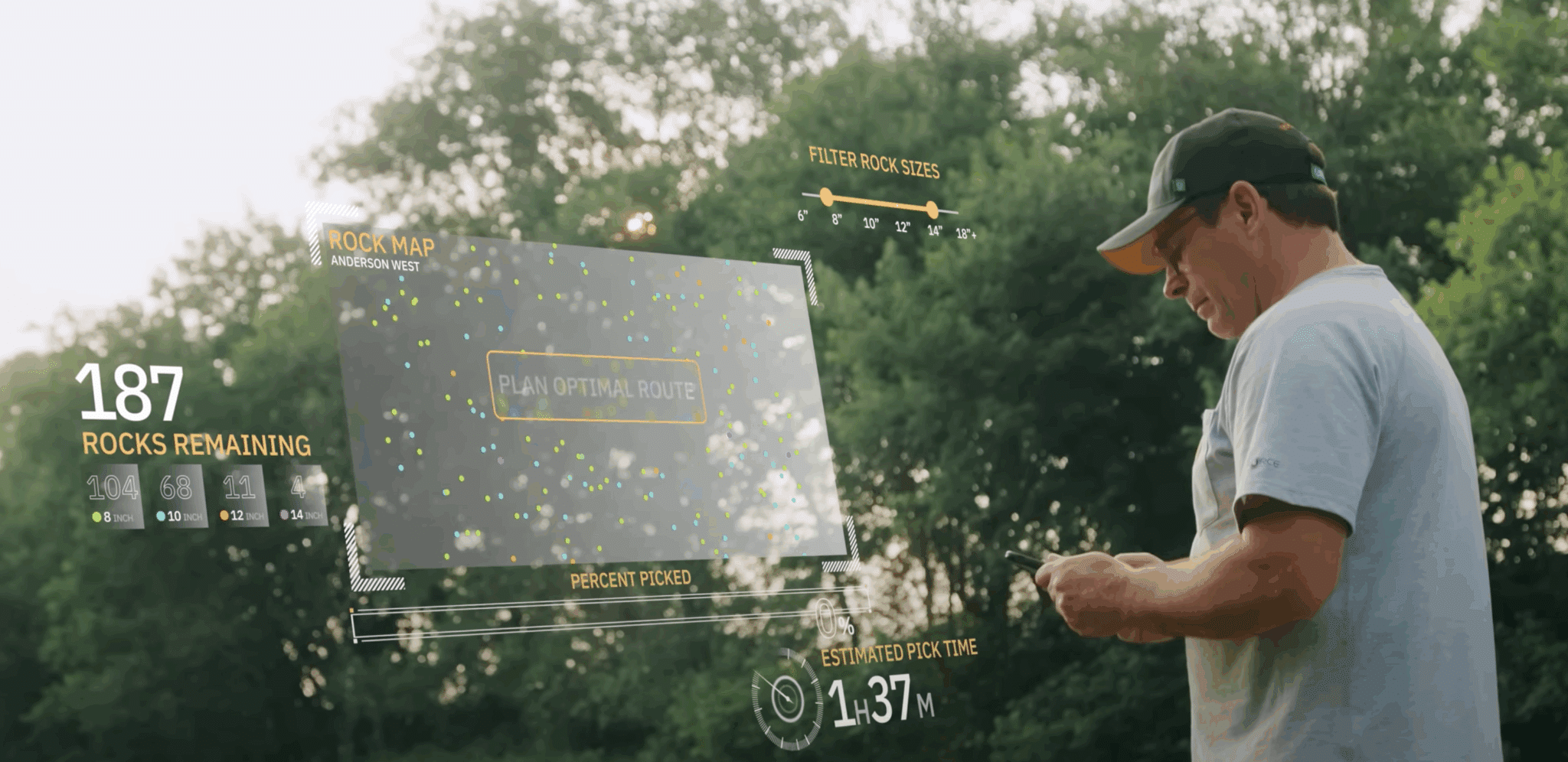 Pick your fields faster with a Rock Map