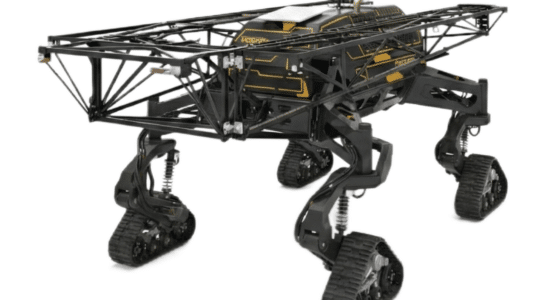 TerraScout with boom folded