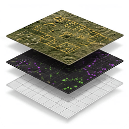 Stacked view of TerraClear maps